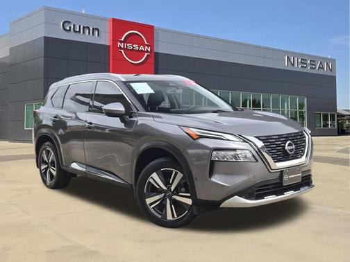 Gun Metallic 2023 Nissan Rogue Platinum