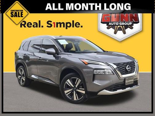 Gun Metallic 2023 Nissan Rogue Platinum
