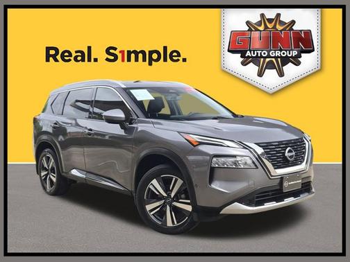 Gun Metallic 2023 Nissan Rogue Platinum