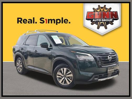 Obsidian Green 2023 Nissan Pathfinder SL