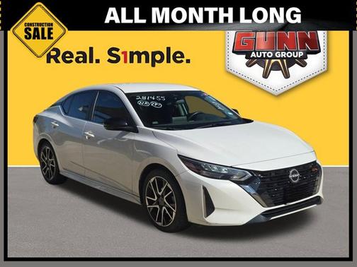 Aspen White 2024 Nissan Sentra SR