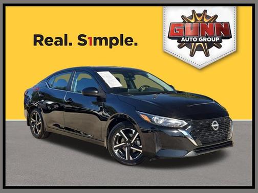 Black 2024 Nissan Sentra SV