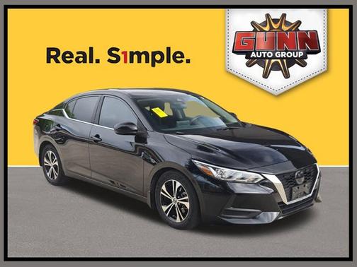 Black 2020 Nissan Sentra SV