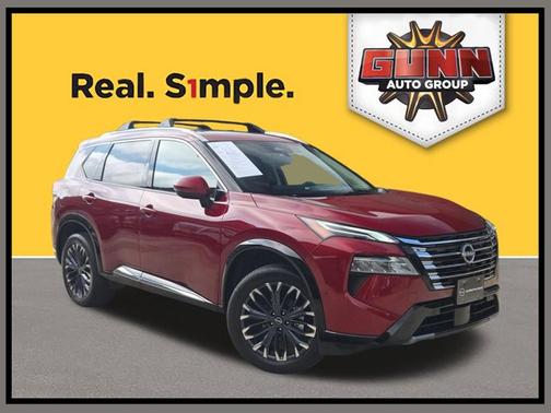 Scarlet Ember Tintcoat 2025 Nissan Rogue Platinum