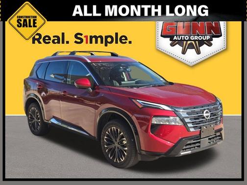Scarlet Ember Tintcoat 2025 Nissan Rogue Platinum