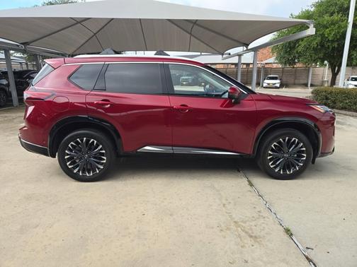 Scarlet Ember Tintcoat 2025 Nissan Rogue Platinum