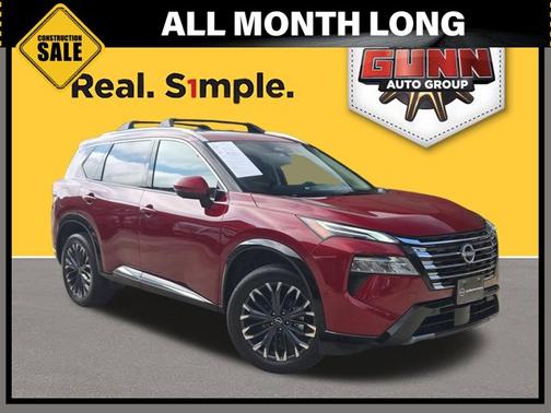 Scarlet Ember Tintcoat 2025 Nissan Rogue Platinum