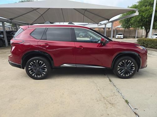 Scarlet Ember Tintcoat 2025 Nissan Rogue Platinum