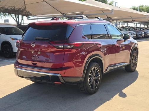 Scarlet Ember Tintcoat 2025 Nissan Rogue Platinum