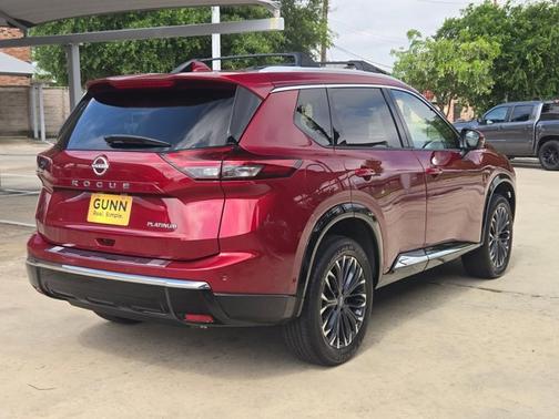 Scarlet Ember Tintcoat 2025 Nissan Rogue Platinum