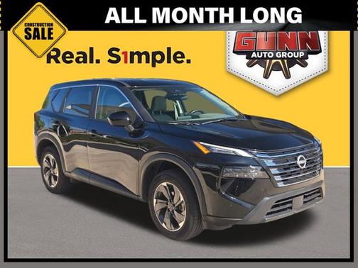 Black 2025 Nissan Rogue SV