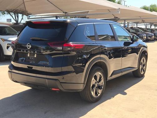 Black 2025 Nissan Rogue SV