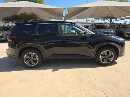 Black 2025 Nissan Rogue SV