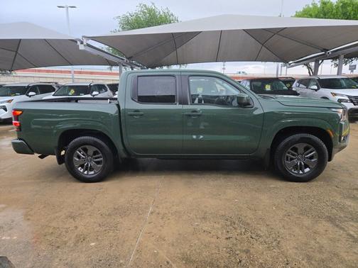 Tactical Green Metallic 2025 Nissan Frontier SV