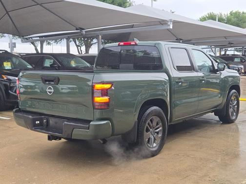 Tactical Green Metallic 2025 Nissan Frontier SV