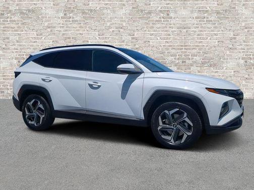 Serenity White Pearl 2023 Hyundai TUCSON Limited