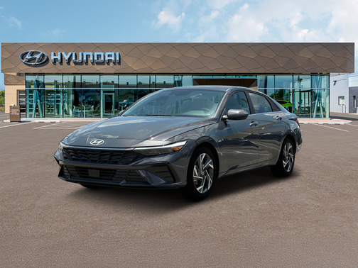 Ecotronic Gray 2024 Hyundai ELANTRA SEL