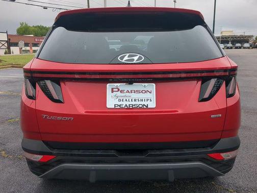Calypso Red 2023 Hyundai TUCSON Limited