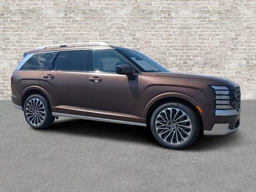 Earthy Brass Matte 2026 Hyundai Palisade Hybrid Calligraphy SUV