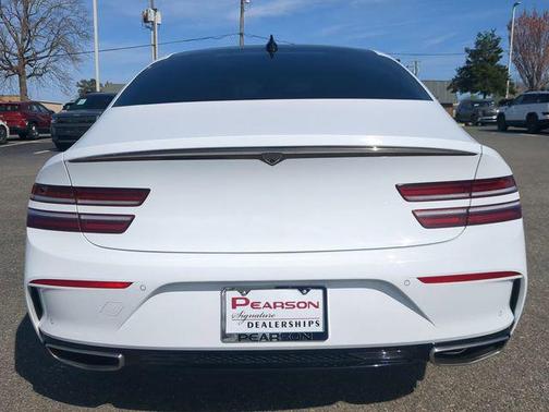 Alta White 2023 Genesis G80 3.5T Sport AWD