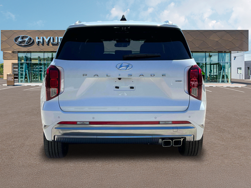 Hyper White 2024 Hyundai PALISADE Calligraphy