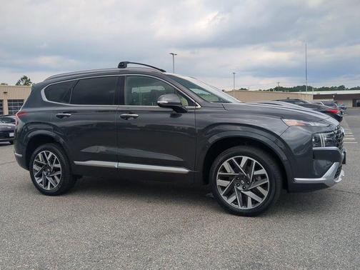 Portofino Gray 2023 Hyundai SANTA FE Calligraphy