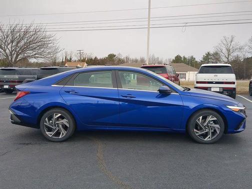 Intense Blue 2025 Hyundai ELANTRA SEL