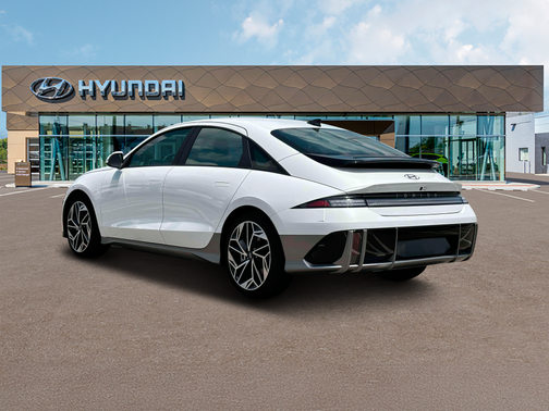 Serenity White 2024 Hyundai IONIQ 6 SEL