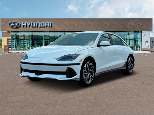 Serenity White 2024 Hyundai IONIQ 6 SEL