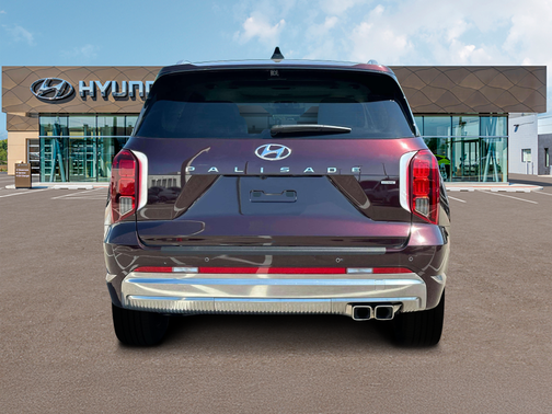 Sierra Burgundy 2024 Hyundai PALISADE Calligraphy