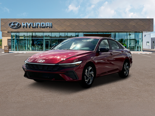 Ultimate Red 2025 Hyundai ELANTRA Sport