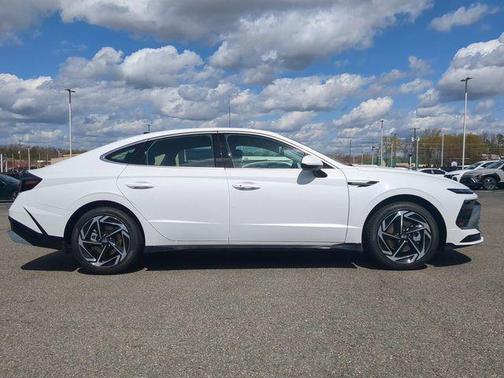 Serenity White 2026 Hyundai SONATA SEL