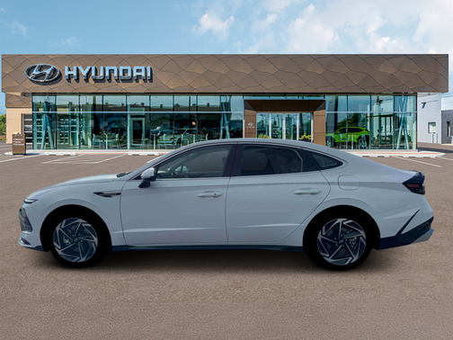 Serenity White 2026 Hyundai SONATA SEL