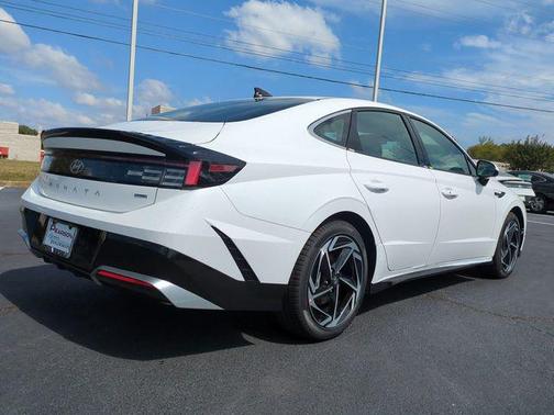 Serenity White 2026 Hyundai SONATA SEL