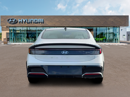 Serenity White 2026 Hyundai SONATA SEL