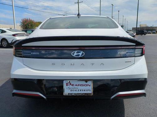 Serenity White 2026 Hyundai SONATA SEL
