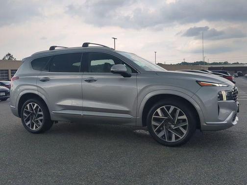 Shimmering Silver 2023 Hyundai SANTA FE Calligraphy