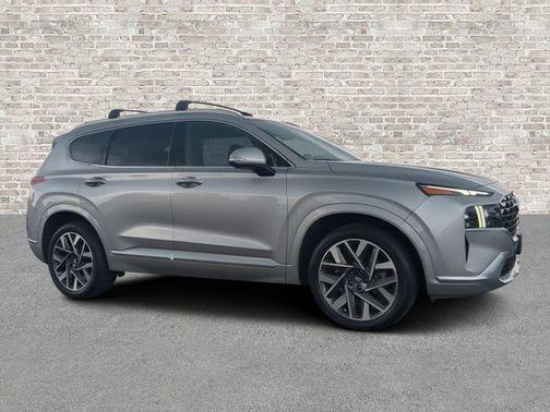 Shimmering Silver 2023 Hyundai SANTA FE Calligraphy