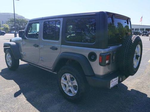 Billet Silver Metallic Clearcoat 2020 Jeep Wrangler Unlimited Sport