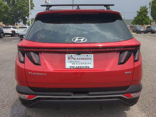Calypso Red 2023 Hyundai TUCSON SEL