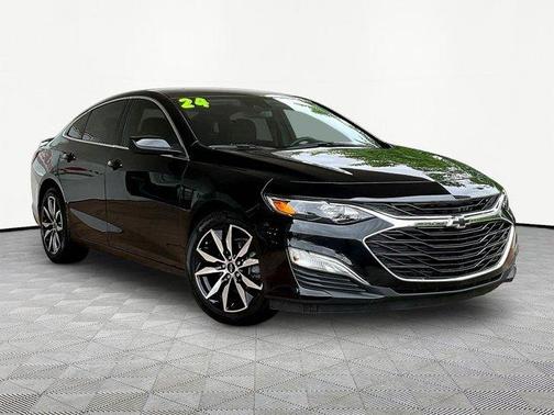 Mosaic Black Metallic 2024 Chevrolet Malibu RS