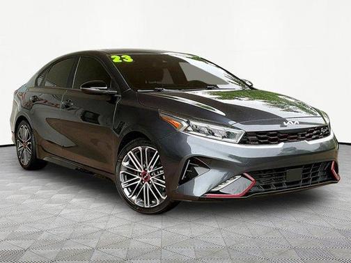 Gravity Gray 2023 Kia Forte GT