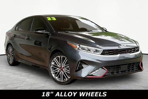 Gravity Gray 2023 Kia Forte GT