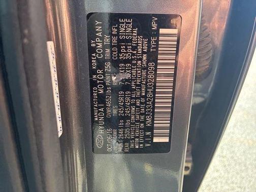 2017 Hyundai TUCSON Limited