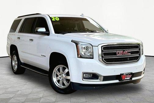 Summit White 2020 GMC Yukon SLT