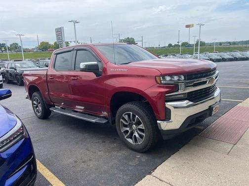 Cajun Red Tintcoat 2019 Chevrolet Silverado 1500 LT