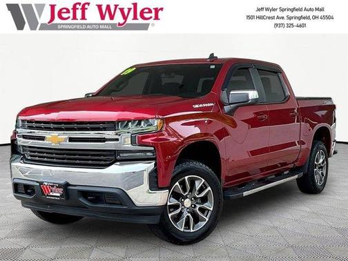 Cajun Red Tintcoat 2019 Chevrolet Silverado 1500 LT