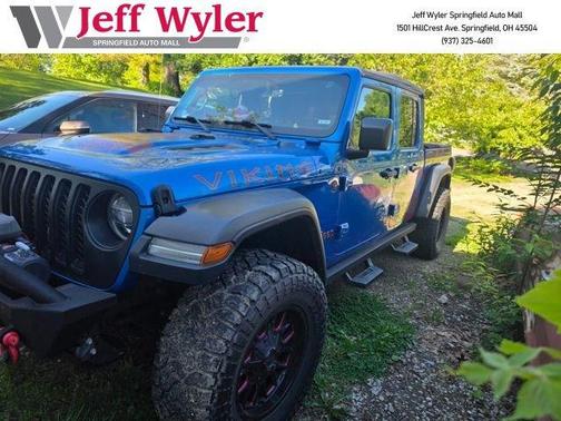 Hydro Blue Pearlcoat 2021 Jeep Gladiator Rubicon