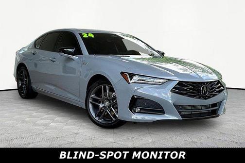 Gray 2024 Acura TLX A-Spec