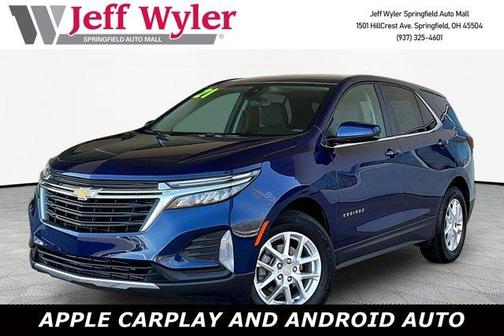 Blue Glow Metallic 2022 Chevrolet Equinox 1LT
